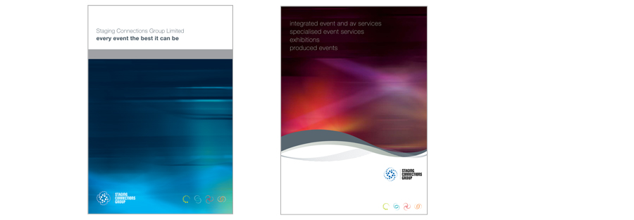 Presentation folder and brochure.